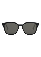 'Fendi Diagonal 53mm Geometric Sunglasses