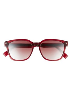 Fendi 55mm Square Sunglasses