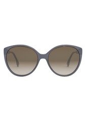 'Fendi Fine 59mm Round Sunglasses