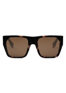 Fendi Baguette 54mm Square Sunglasses