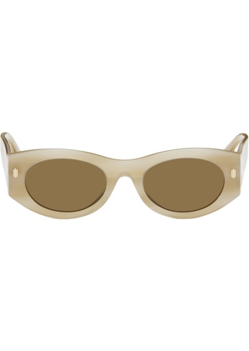 Fendi Beige Roma Sunglasses