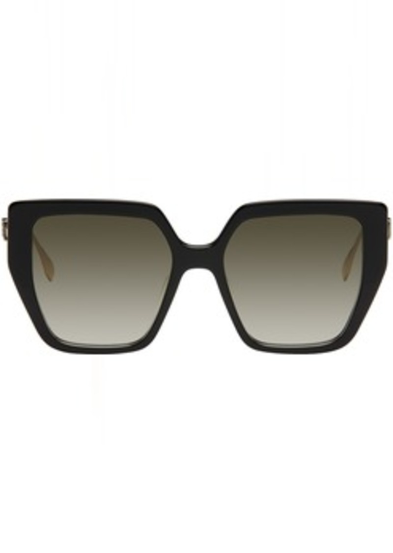 Fendi Black & Gold Baguette Sunglasses