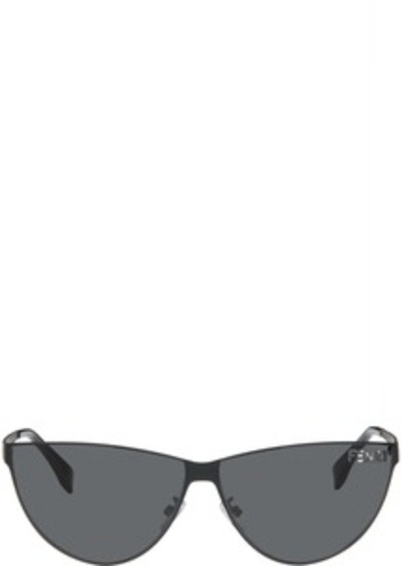 Fendi Black Cutout Sunglasses