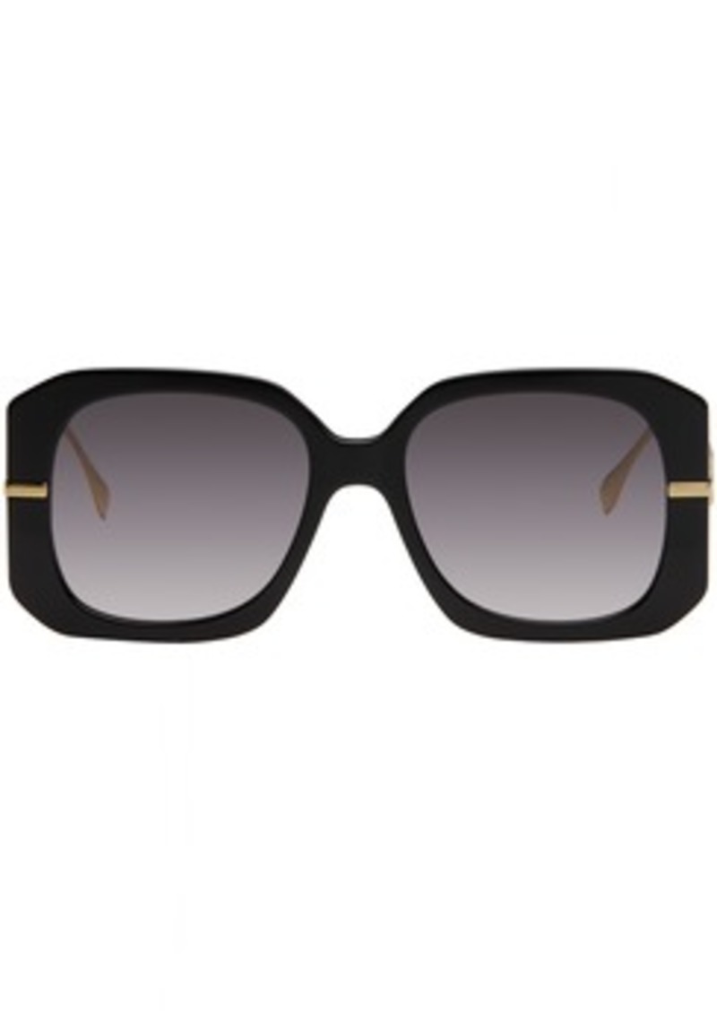 Fendi Black Fendigraphy Sunglasses