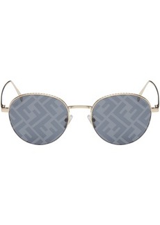 Fendi Blue & Gold Fendi Travel Sunglasses