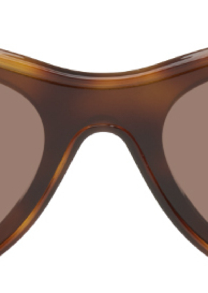 Fendi Brown 'Fendi First' Sunglasses