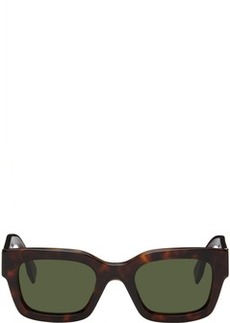 Fendi Brown Signature Sunglasses