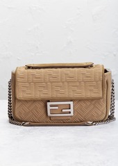 Fendi Midi Chain Baguette Shoulder Bag