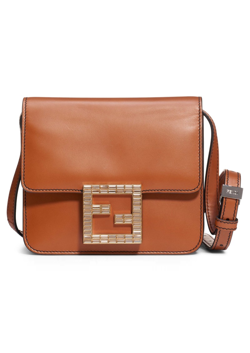 Welp Fendi Fendi Fab Leather Crossbody Bag | Handbags RK-18