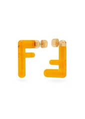 Fendi FF acetate earrings