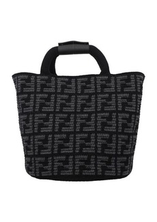 FENDI FF cashmere shopping bag