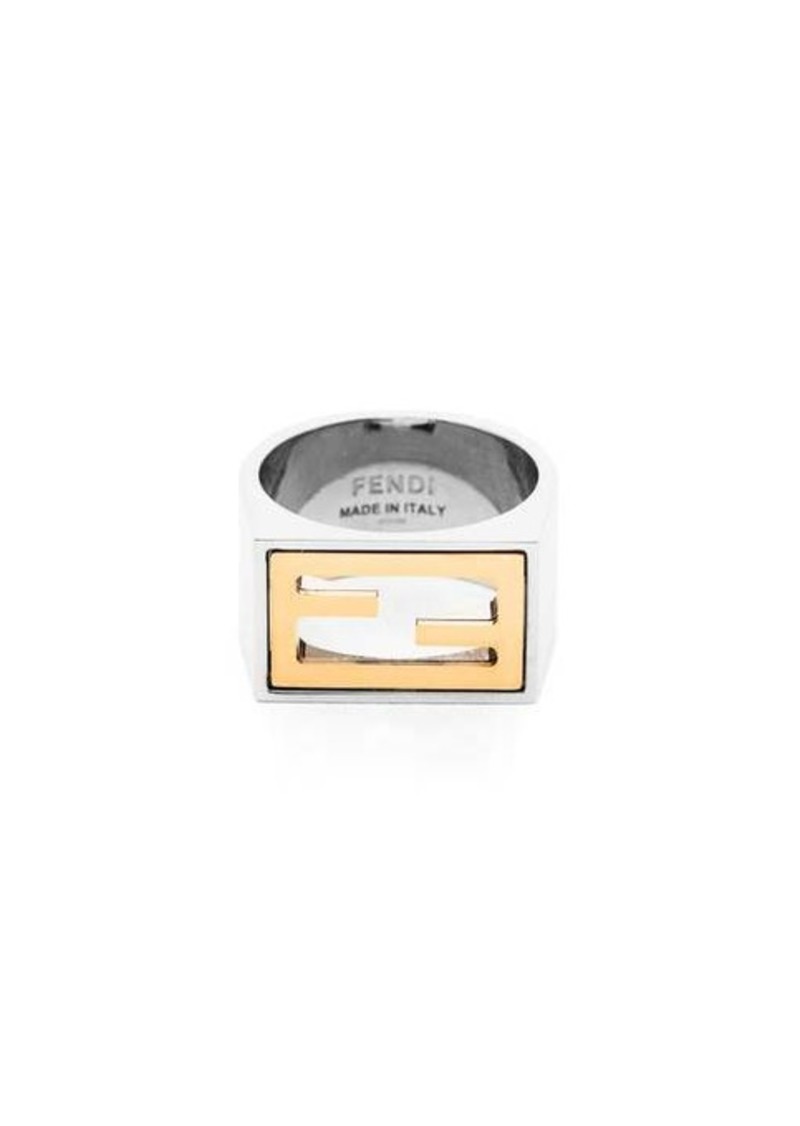 Fendi Fendi Ff Cutout Ring Misc Accessories