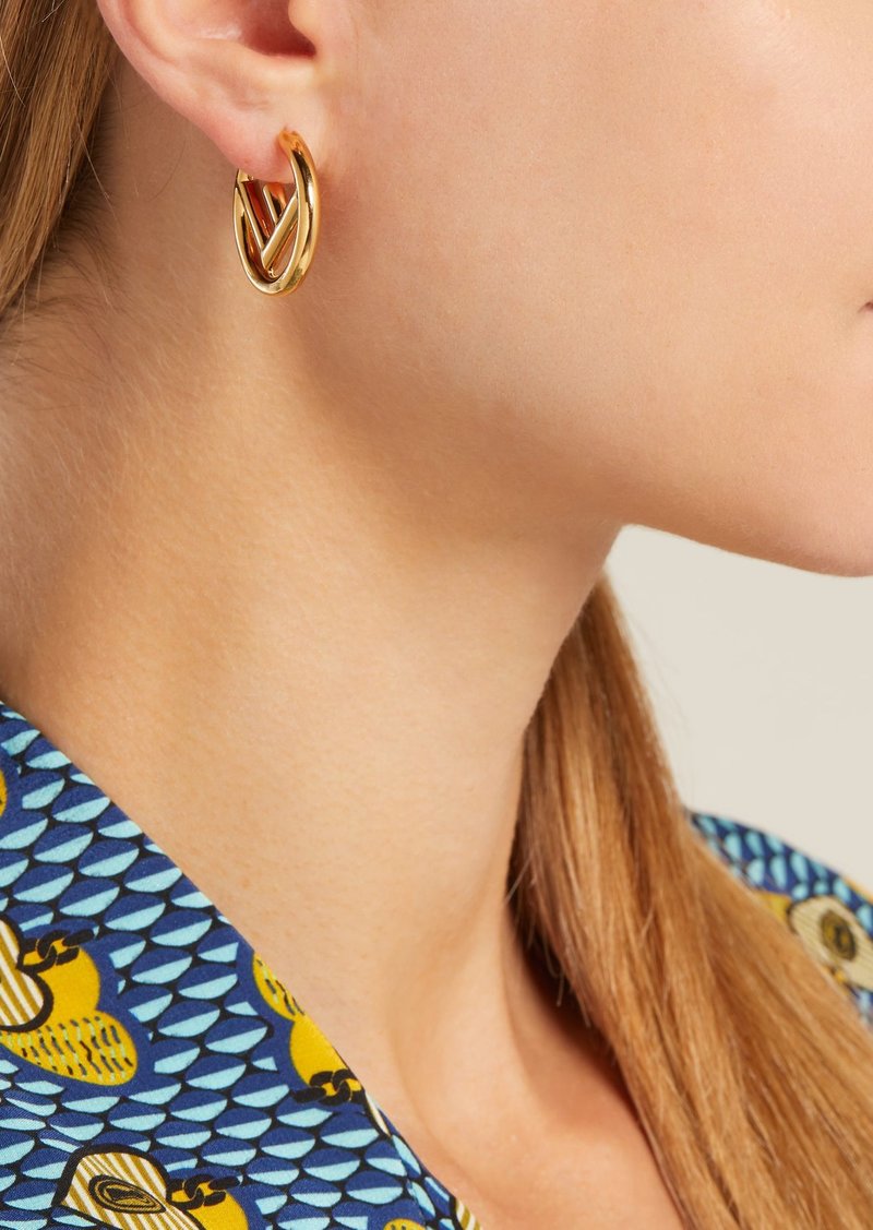 fendi earrings hoops