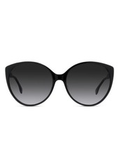 'Fendi Fine 59mm Round Sunglasses