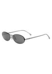 Fendi First 54MM Oval Sunglasses