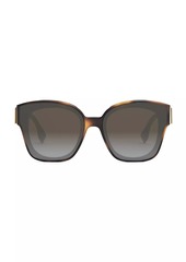 Fendi First 63MM Square Sunglasses