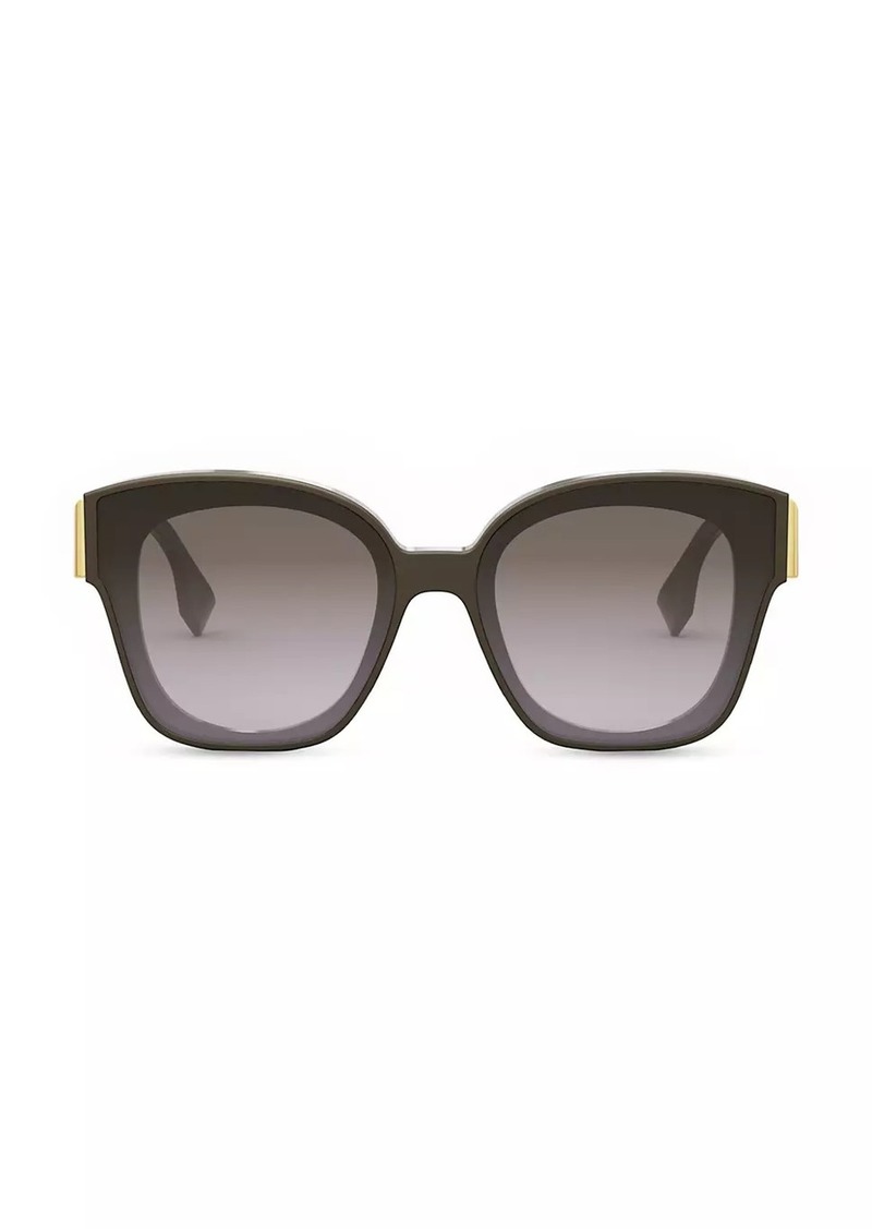 Fendi First 63MM Square Sunglasses