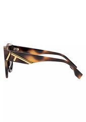 Fendi First 63MM Square Sunglasses