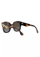 Fendi First 63MM Square Sunglasses