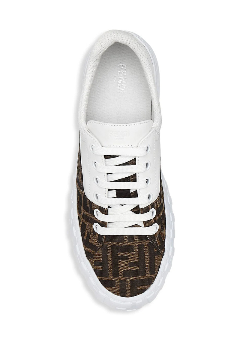 fendi force ff patch sneakers