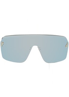 Fendi Gold Fendi First Crystal Sunglasses