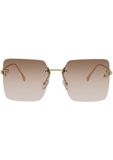 Fendi Gold First Sunglasses
