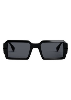 The Fendigraphy 52mm Geometric Sunglasses