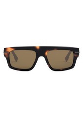 The Fendigraphy 54mm Geometric Sunglasses