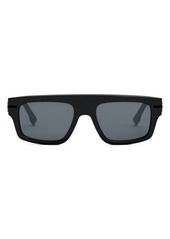 Fendi graphy 54mm Geometric Sunglasses