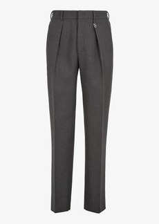 FENDI Grey trousers in