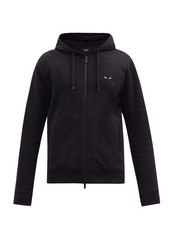 Fendi I See You cotton-jersey hooded track jacket