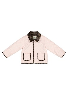 Fendi Kids Baby quilted jacket