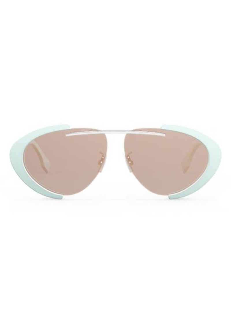 The Fendiland 59mm Oval Sunglasses