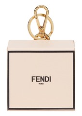 Fendi Logo Mini Box Bag Charm in Rosa Quarzo/nr/os at Nordstrom