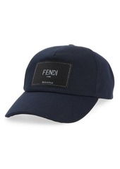 Fendi Logo Patch Baseball Cap