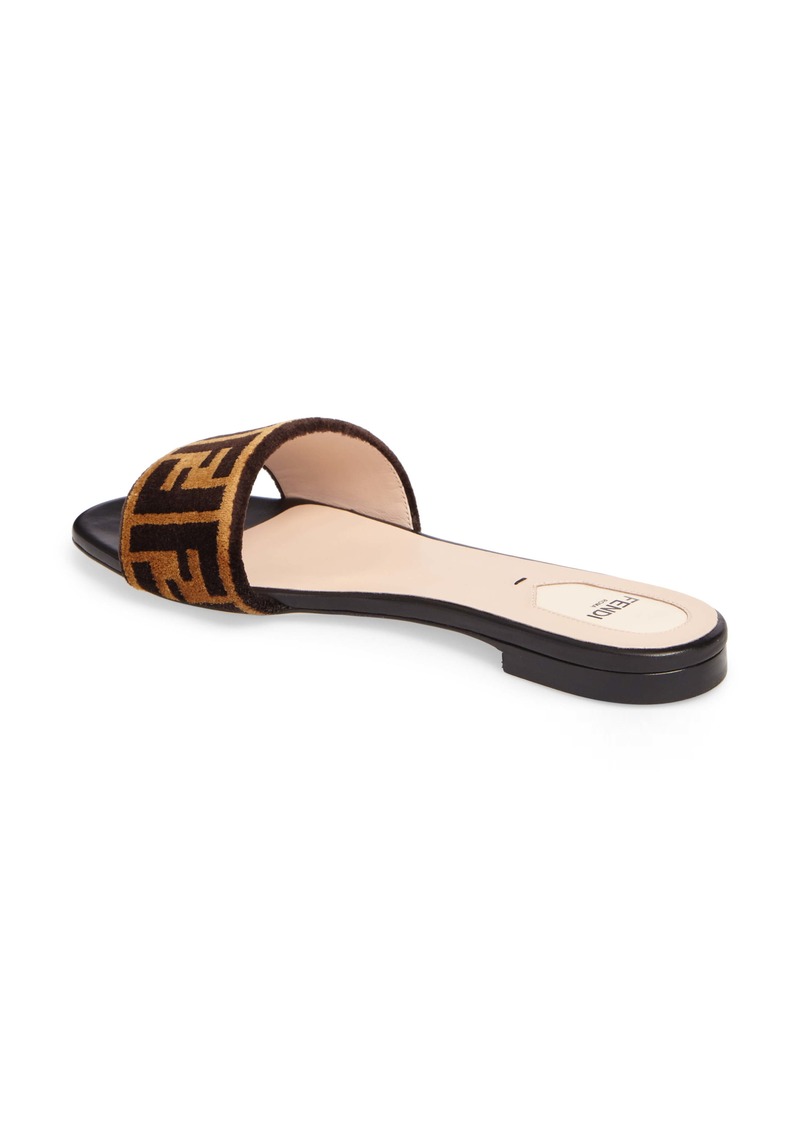 Fendi Fendi Logo Slide Sandal (Women) | Shoes