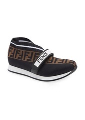 Fendi Love Sneaker in Black/Brown at Nordstrom