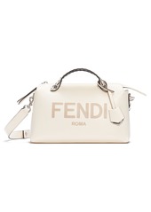 Fendi Medium By The Way Calfskin Leather Satchel in Ice White at Nordstrom
