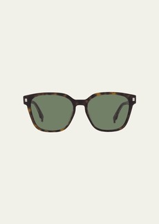 Fendi Men's Square Acetate Sunglasses