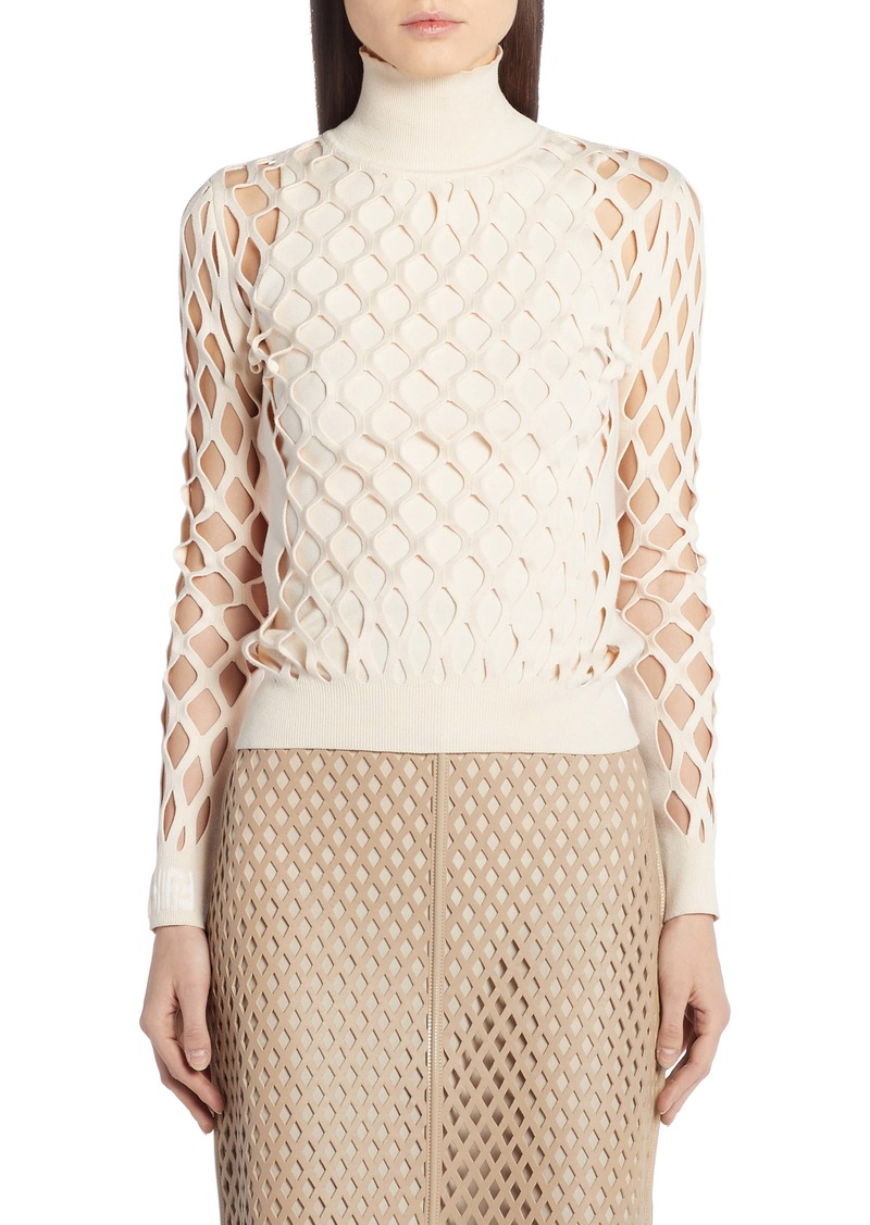 fendi mesh turtleneck