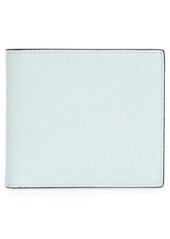 Fendi Micro FF Bifold Leather Wallet in Mint at Nordstrom
