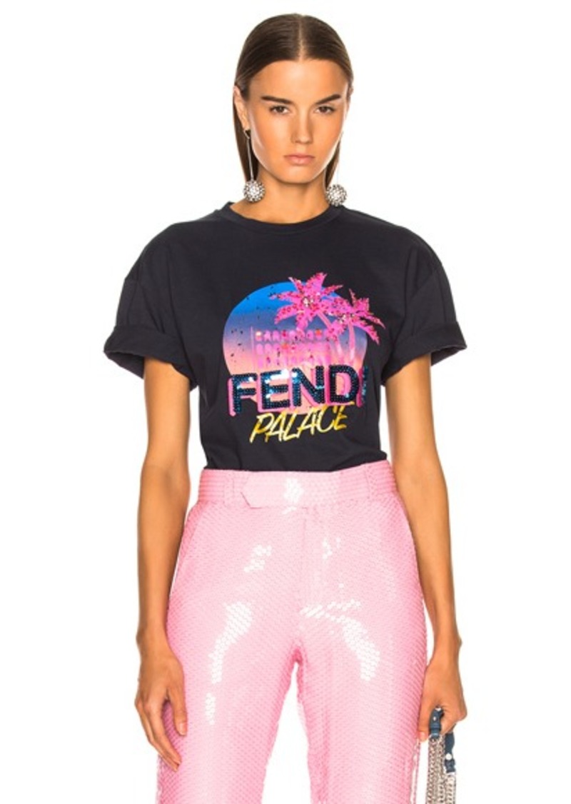 fendi graphic tee