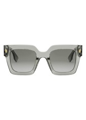 Fendi Roma 50mm Square Sunglasses
