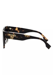 Fendi Roma 50MM Square Sunglasses