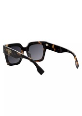 Fendi Roma 50MM Square Sunglasses