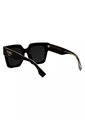 Fendi Roma 50MM Square Sunglasses