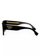 Fendi Roma 53MM Rectangular Sunglasses