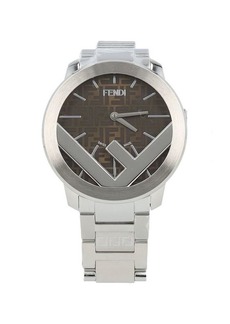 FENDI Round watch with F is Fendi logo