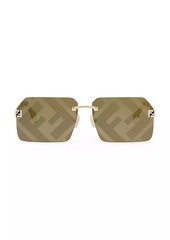 Fendi Sky 59MM Rectangular Sunglasses