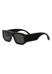 Fendi Sky 59MM Rectangular Sunglasses